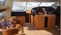 Yacht GIGIOLE -  Salon looking forward